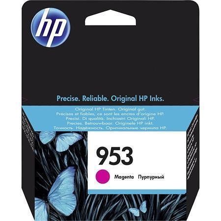 Inkoustová cartridge HP 953, do tiskárny OfficeJet Pro 8210, 8700, purpurová, 0,7k, HP