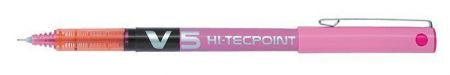 Roller s tekutým inkoustem &quot;Hi-Tecpoint V5&quot;, růžová, 0,3 mm, PILOT