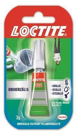 Vteřinové lepidlo, 3g, HENKEL &quot;Loctite Super Bond&quot;