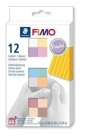 FIMO® soft sada 12 barev 25 g PASTEL