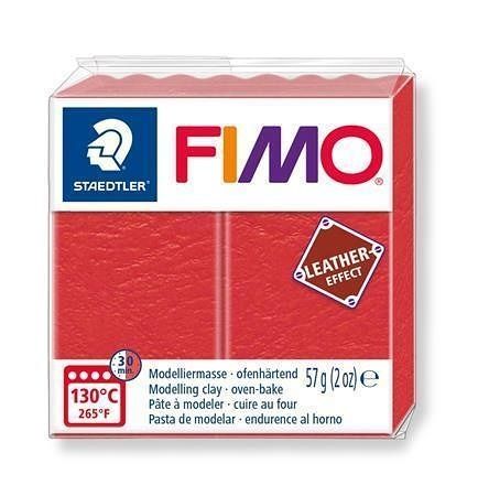 FIMO® &quot;Leather Effect&quot;, vodní meloun 57g