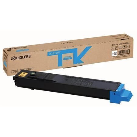 TK8115C Toner pro M8124cidn, M8130cidn tiskárny, KYOCERA, cyan, 6 tis. stran