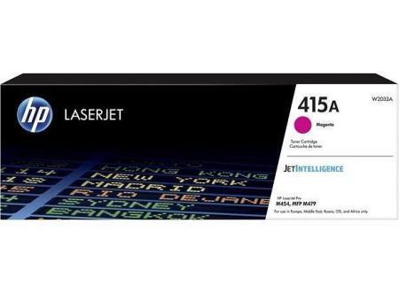 W2033A Toner pro Color LaserJet Pro M454, MFP M479 tiskárny, HP 415A, magenta, 2,1 tis. st