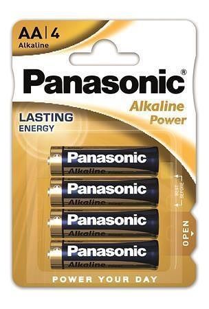 Baterie &quot;Alkaline power&quot;, AA 4 ks, PANASONIC