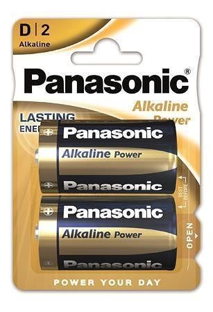 Baterie &quot;Alkaline power&quot;, D 2 ks, PANASONIC 