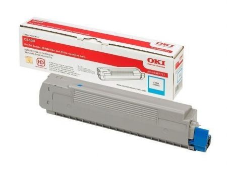 Toner pro &quot;C8600, 8800&quot; tiskárny, OKI Cyan, 6 tis.stran