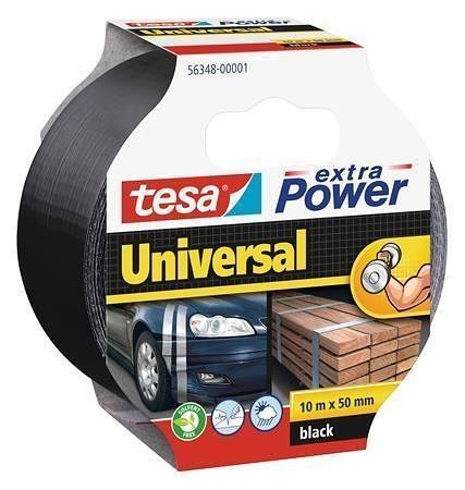 Textilní páska &quot;extra Power 56348&quot;, černá, 50 mm x 10 m, univerzální, TESA