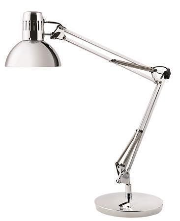 Desk lamp, 11 W, ALBA &quot;Architect&quot;, chrome