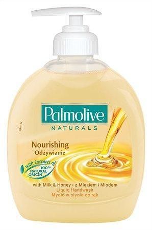 Tekuté mýdlo, 0,3 l, PALMOLIVE Nourishing &quot;Milk and Honey&quot;