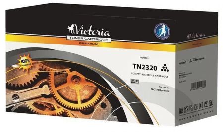 TN2320 Toner cartridge pro HL L2300D, DCP L2500D tiskárny, černá, 2600 str., VICTORIA