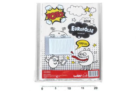 Eurofolie A4 - lesk 30 mic - 100 kusů