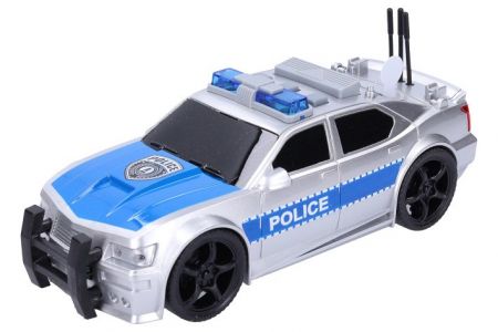 Auto policejní 19 cm s efekty