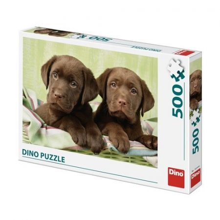 Puzzle Labradoři 500