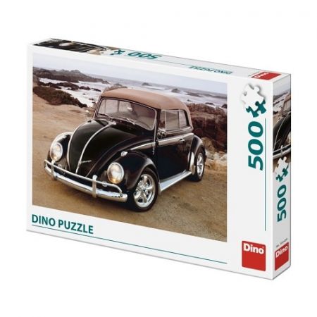 Puzzle VW brouk na pláži 500