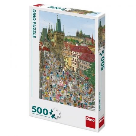 Puzzle Mostecká věž 500