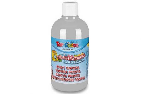 Tempera PASUTO Toy Color stříbrná, 500ml