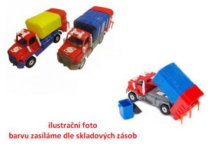 Auto popeláři 28cm volný chod s popelnicí 