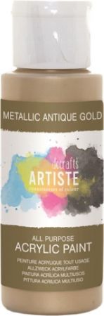 DO barva akryl. DOA 763104 59ml Metallic Antique Gold