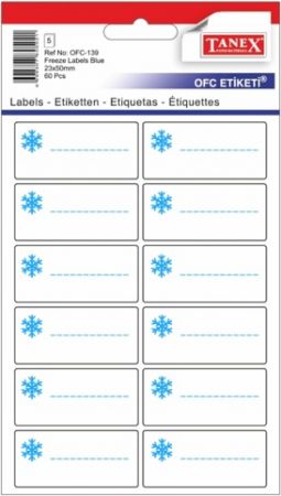 Etikety do mrazáku v sáčku 23 x 50 60ks OFC-139