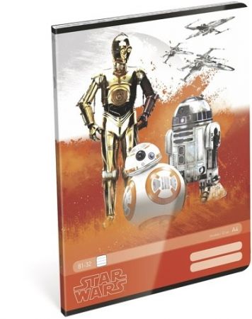 Sešit A4 32l linka Star Wars 7 Robots 15431411