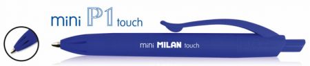 Kuličkové pero Milan P1 touch mini modré