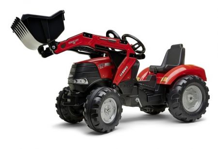 Traktor šlapací Case IH Puma 240CVX s přední lžící a valníkem