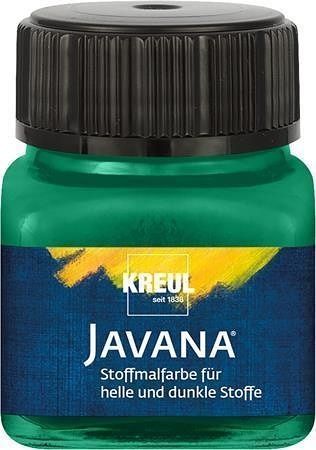 Barva na světlý a tmavý textil, tmavě zelená, 20 ml, JAVANA, KREUL