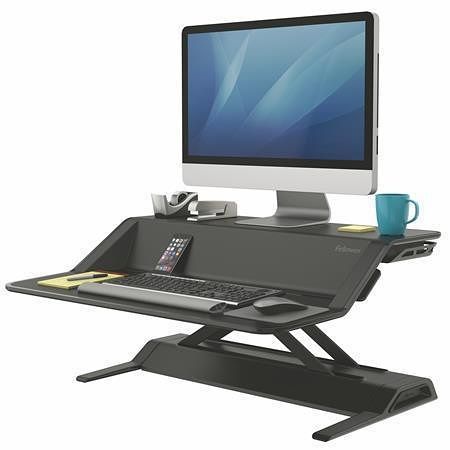 Pracovní stanice &quot;Sit-Stand Lotus™&quot;, černá, FELLOWES