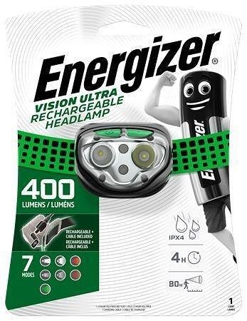 Čelovka &quot;Vision Ultra&quot;, 4 LED, nabíjecí, ENERGIZER 