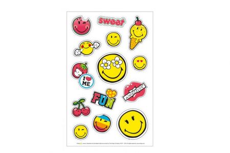 HERLITZ etikety samolepky Smiley World Girly 3 archy