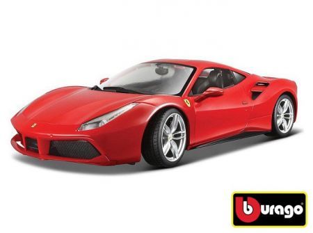 Bburago 1:24 Ferrari 488 GTB Red