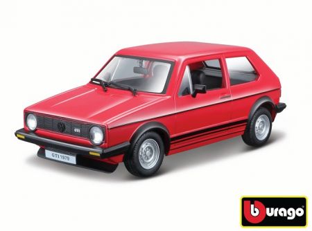 Bburago 1:24 Volkswagen Golf MK1 GTI Red