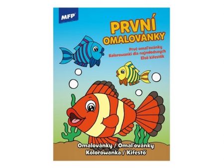 Omalovánky MFP A4 První omalovánky 210x276/32