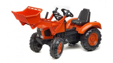 Traktor šlapací Kubota s přední lžící