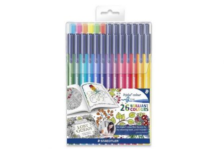 Fixy Triplus Johanna Basford lim.edice sada 1,0mm STAEDTLER 26ks