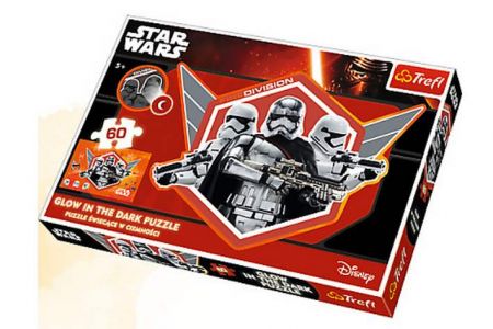 Puzzle TREFL 60dílků glow STAR WARS svítící ve tmě