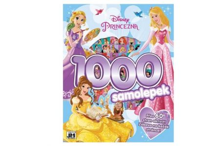 1000 samolepek s aktivitami Princezny Princess