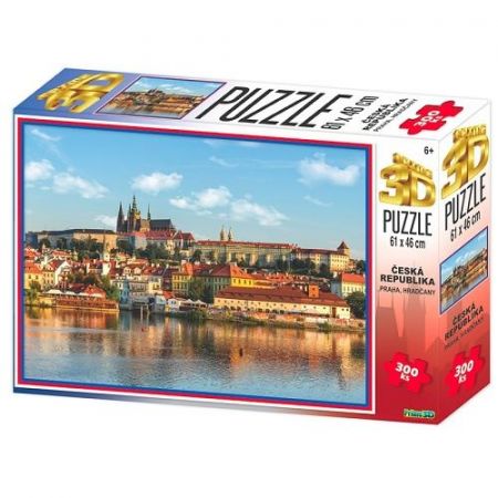 Puzzle 3D Praha Hradčany 300 dílků