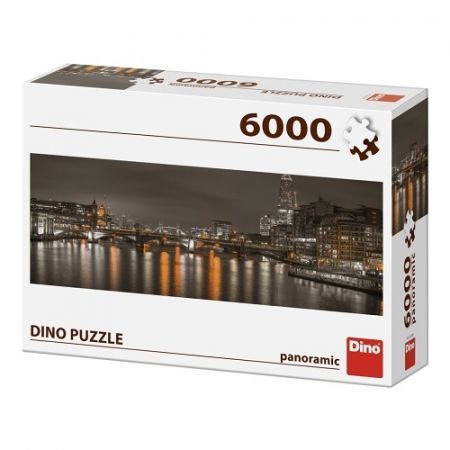 Puzzle 6000 dílků Londýn v noci