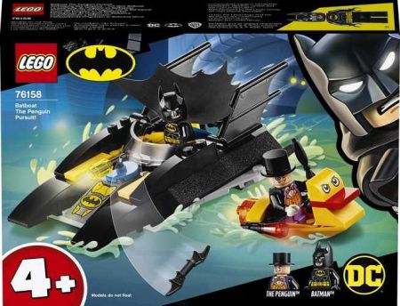 Lego Super Heroes 76158 Pronásledování Tučňáka v Batmanově lodi