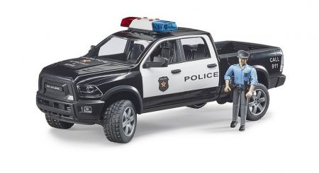 BRUDER 02505 (2505) Terénní auto RAM 2500  POLICIE s figurkou