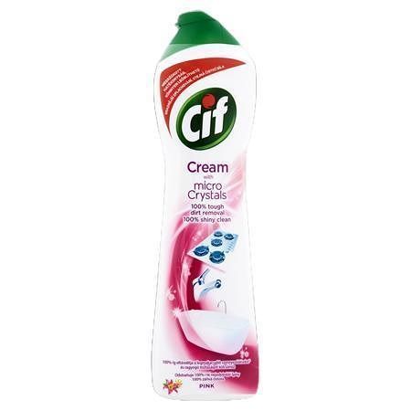 Čistící krém &quot;Pink&quot;, 500 ml, s mikrokrystaly, CIF