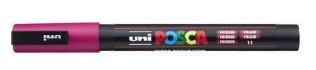 Dekorační popisovač &quot;Posca PC-3M&quot;, fuchsie, 0,9-1,3 mm, UNI