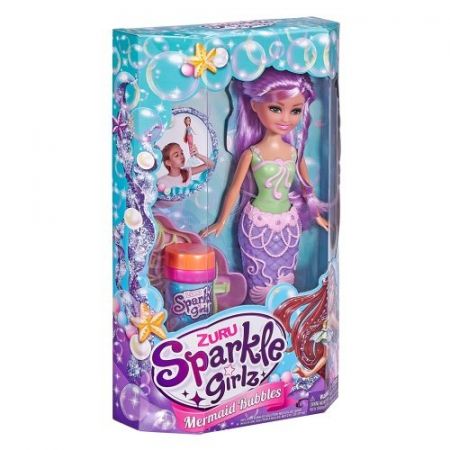 Víla mořská Sparkle Girlz s bublifukem