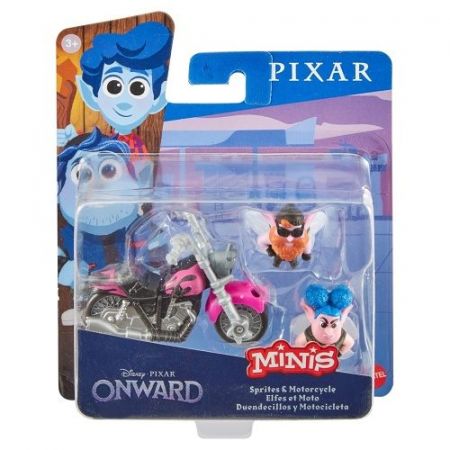 Pixar Frčíme mini figurka a vozidlo