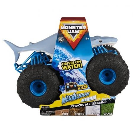 Monster Jam R/C Žralok do terénu a na vodu