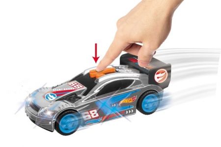 Autíčko závodní Hot Wheels se světly a zvuky