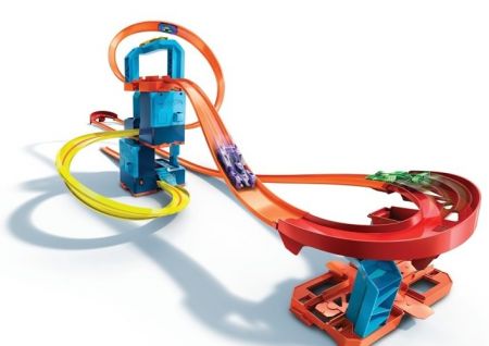 Hot Wheels track builder motorizovaný set