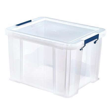 Úložný box &quot;ProStore&quot;, čirá, plast, 36 l, FELLOWES