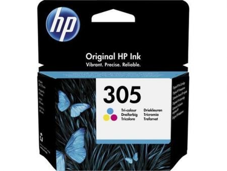 3YM60AE Inkoustová cartridge HP 305, do tiskárny DeskJet 2320, 2710, 4120, mix barev, 100 